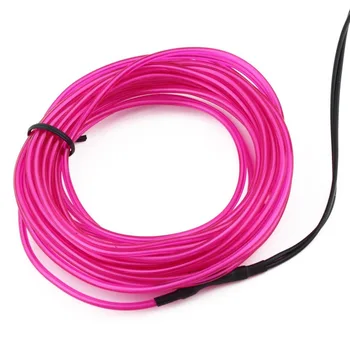 

Flexible EL Wire Neon Light 3 Meters For Dance Party Car Decor With Controller Waterproof Car Vehicle Shoes LED Light NEW