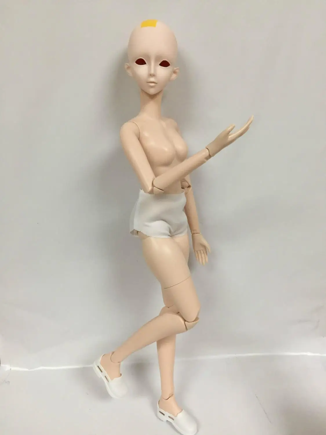1/3 BJD кукла 56 см взрослый сексуальный женский Пластик совместный подвижный куклы, включает в себя тело, голова глаз обувь - Цвет: doll without make up