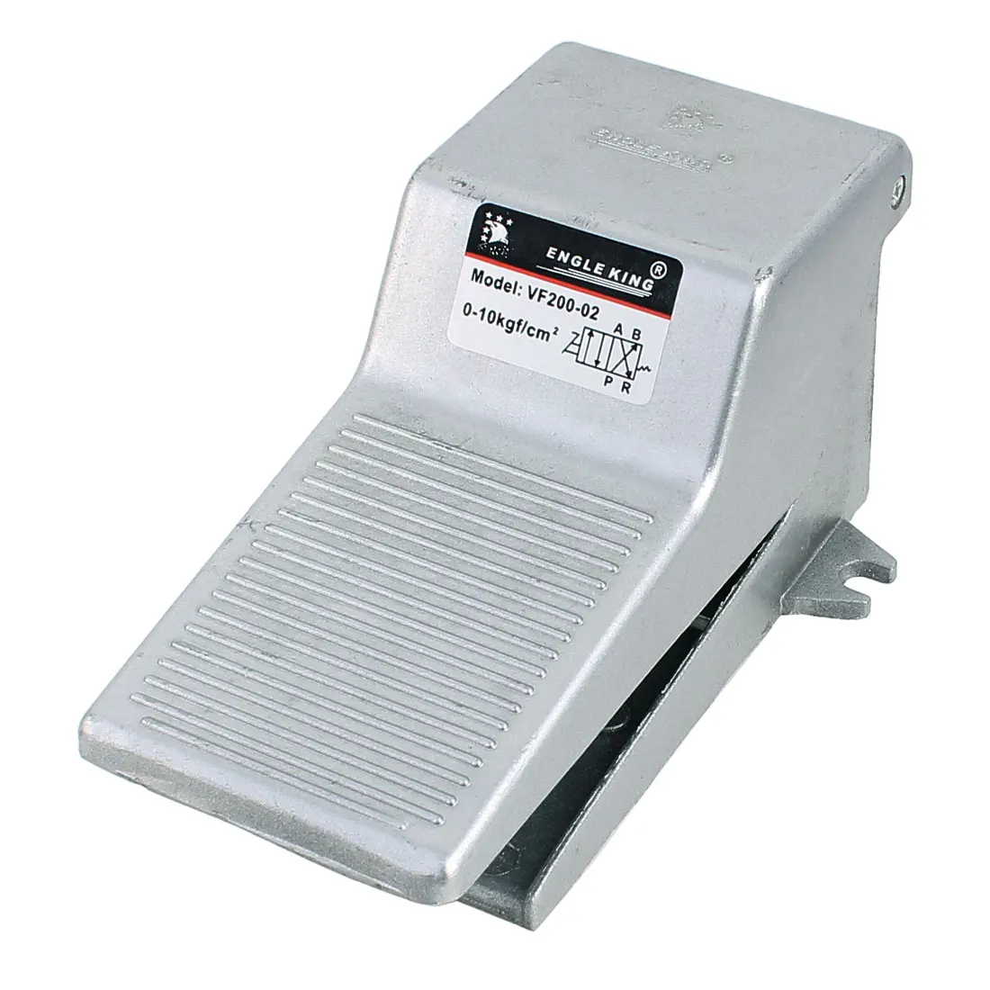 

UXCELL 1/4Bsp Thread 3 Ways 2 Positions Momentary Pneumatic Foot Pedal Valve Air Switch