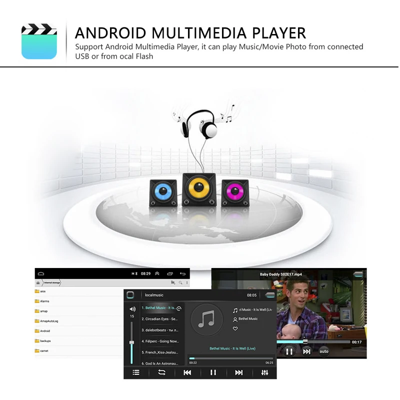 Top Android 8.1 car radio multimedia player for Mazda 6 2009-2015 with car dvd video player and gps HD IPS screen navigation stereo 6