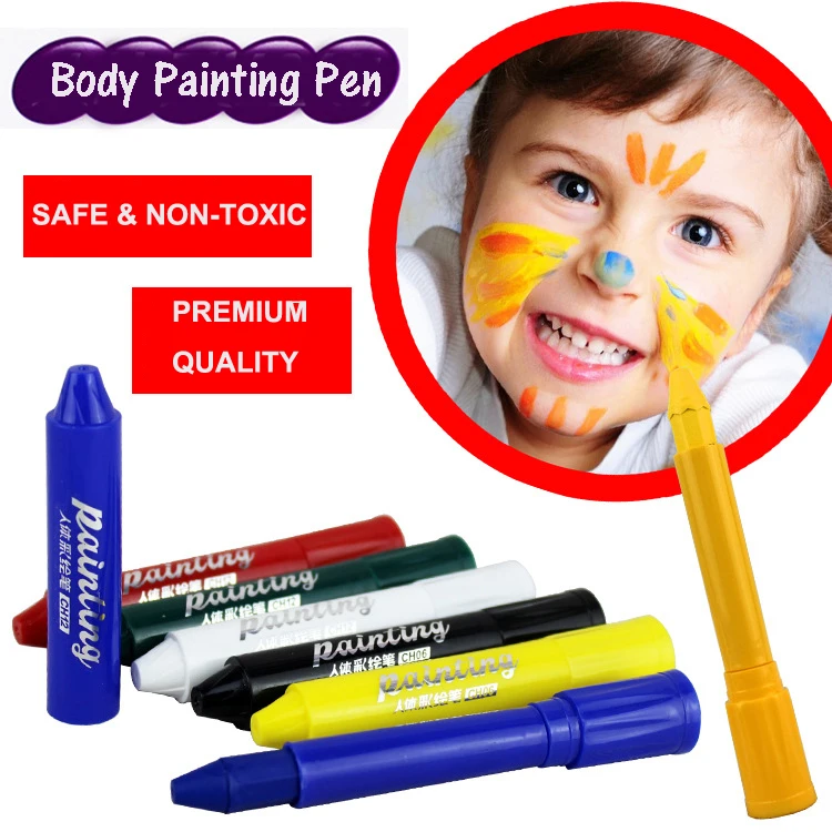 

6/12/24 DIY kid goods for creativity drawing pen set for the artist children party washable body painting pen