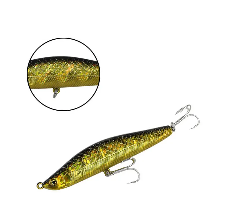 Ondas do Mar de Boa Pesca da Carpa Unidades Pacote Barato Lápis Isca 10 cm 25g Qualidade Cavala Gancho Bass Artificial Enfrentar 6 - 7 cm 25g ondas Do Mar de boa