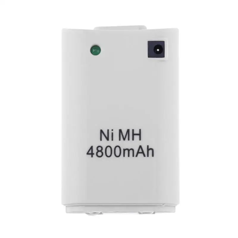 4800 mAh аккумулятор+ зарядный кабель для Xbox 360 беспроводной контроллер с индикаторным зарядным устройством s