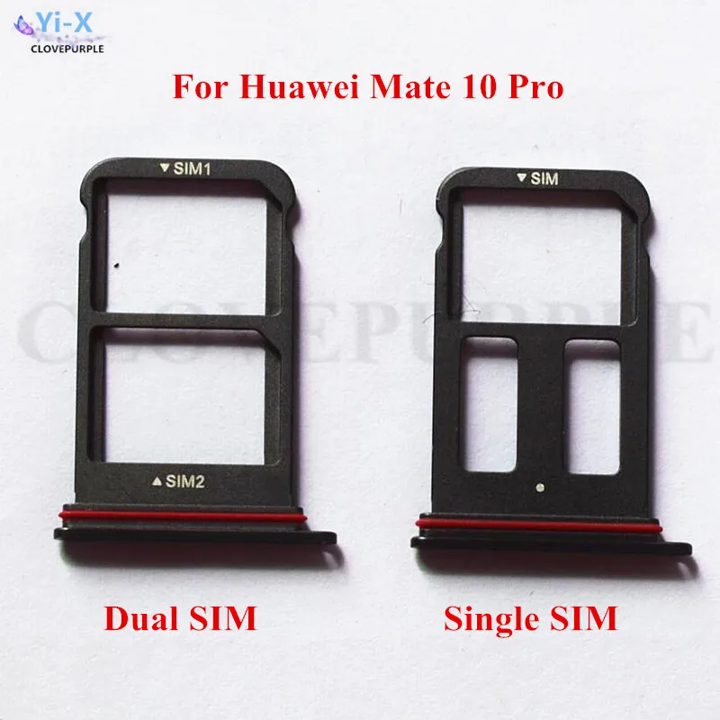 Sim Card Slot Tray Card Holder Replacement for Huawei Mate 10 Pro with Sim Card Tray Removal Tool 2pack 
