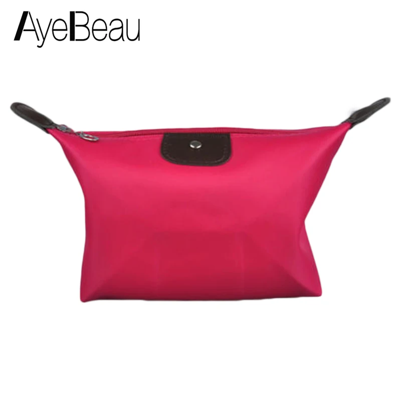 

Small Nylon Vanity Necessaire Make Up Necessaries Makeup Cosmetic Bag Organizer For Women Pen Beauty Case Necesser Pouch Purse