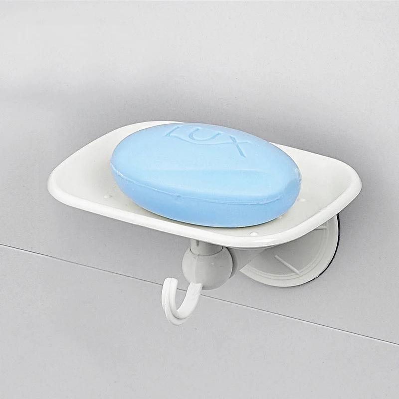 

Durable Sucker Soap Box Racks With Hook Cosmetic Travel Soap Organizer Storage Holders Home Bathroom Kitchen Accessories