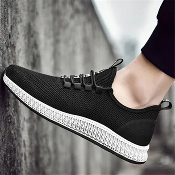 

UPUPER Light Sneakers Men Running Shoes Man Breathable Mesh Male Footwear Training Shoes Lace-Up Light Running Shoes 2019