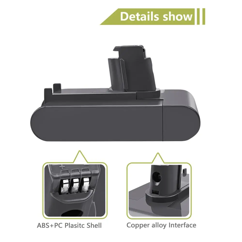 Bonacell 22,2 в 2200 мАч DC31 DC31A Аккумулятор для Dyson DC31 DC34 DC35 DC44 ручной пылесос для животных L30