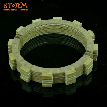 

Motorcycle Clutch Friction Plates Set For SUZUKI RM250 03-05 LTR450 06-14 LTR450Z 2009 RMX450 05-15 RMX450Z 10-15 RMZ450 05-17