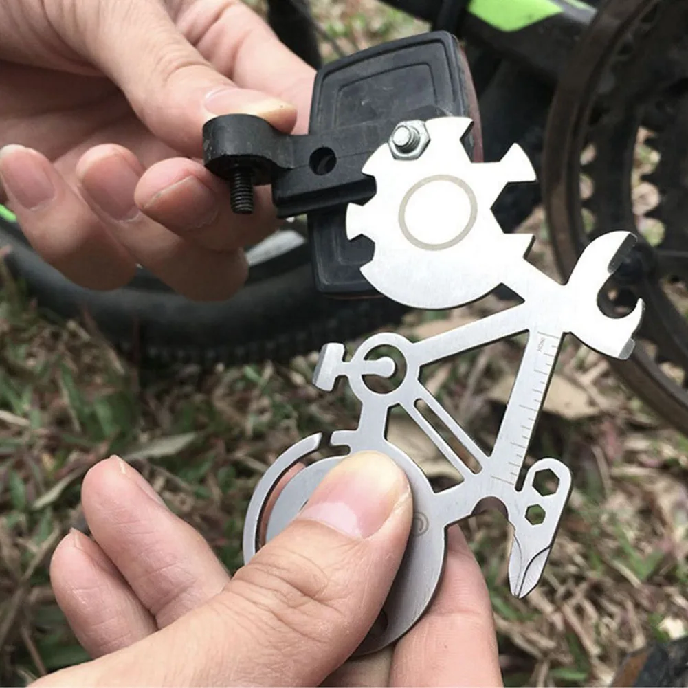 Открытый Инструменты для ремонта Нержавеющая сталь многоцелевой ремонт велосипедов ключ Горный велосипед 4 см 5 см 6 см 7 см 8,5 см Ремонт