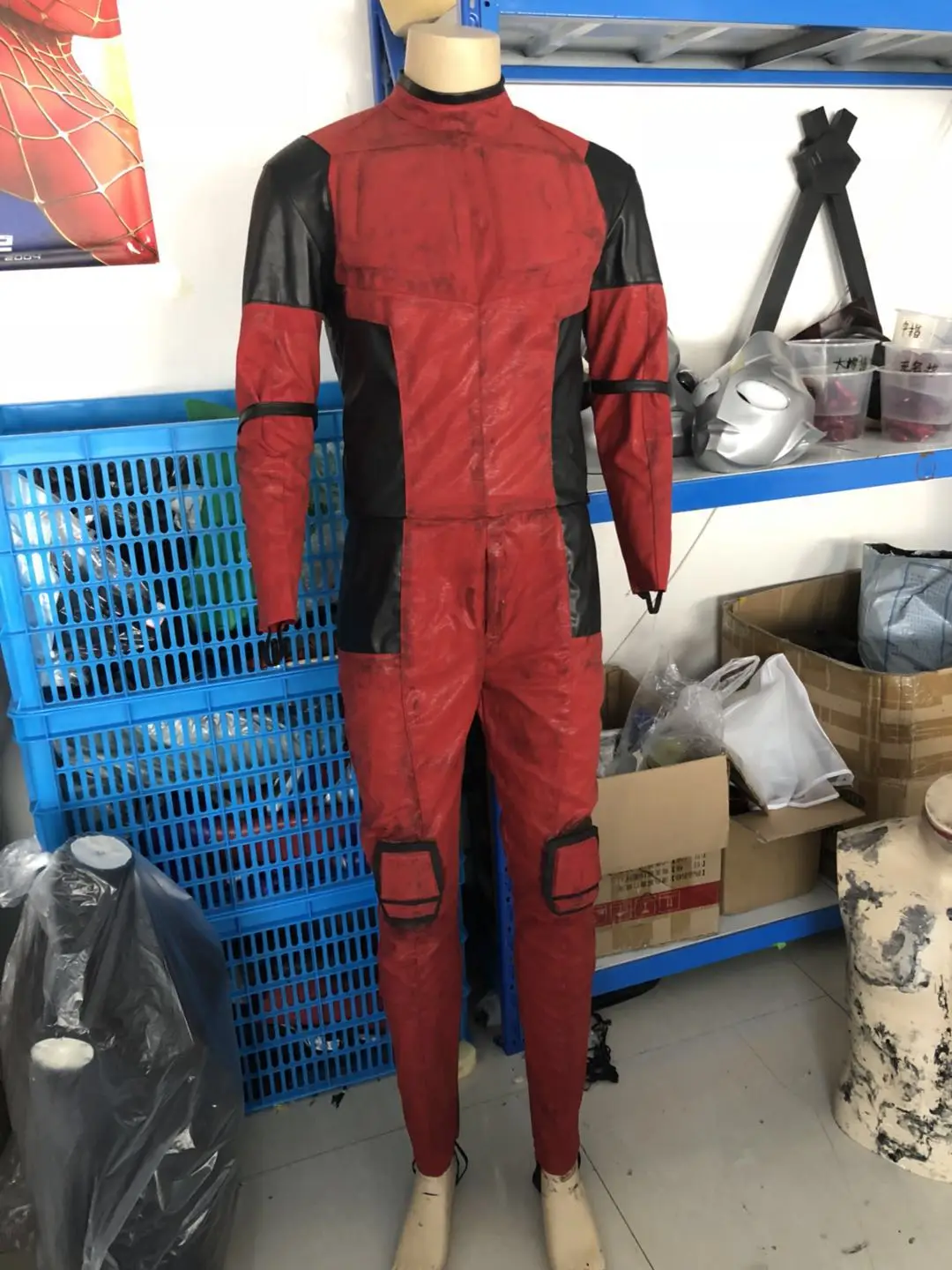 

Deadpool Cosplay Costume Movie Accurate and Made to Measurements Deadpool Cosplay Suit