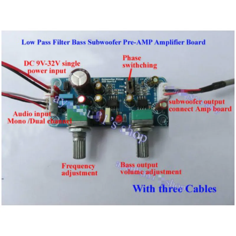 subwoofer low pass filter