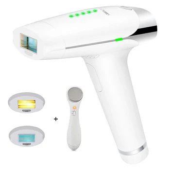 

2 In 1 Hair Removal Armpit hair Bikini IPL Laser Permanent Hair Removal System Laser Epilation Face Photorejuvenation bulb flash