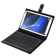 Universal 9 9.6 9.7 10.0 10.1 inch Tablet IOS Android Windows Bluetooth Touchpad Keyboard With Leather Case Stand Cover + Stylus