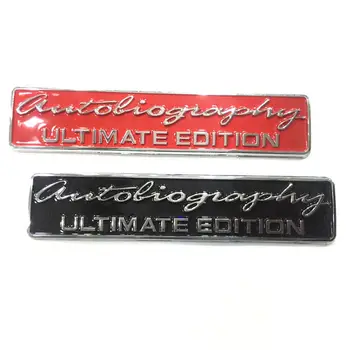 

ABS Plastic ULTIMATE EDITION Car Badge Emblem