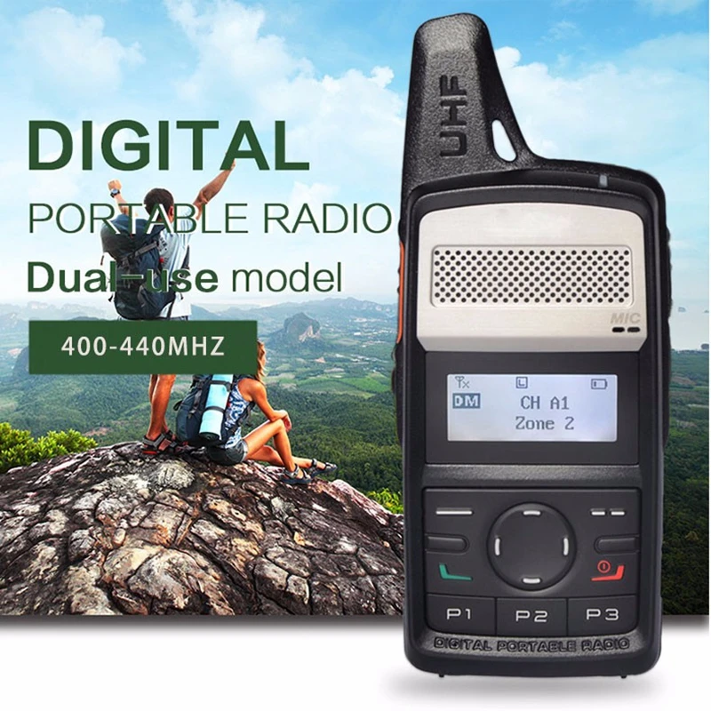 Hytera PD365 портативная рация UHF 400-440 мГц DMR Digital 2000 мАч батареи SQL динамик двухстороннее радио долгого ожидания Новинка 2017 радио