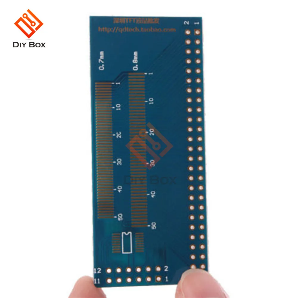 Несколько 0,5/0,7/0,8/1,0 мм Шаг TFT LCM ЖК-дисплей плата адаптера fpcк доска SMD для DIP