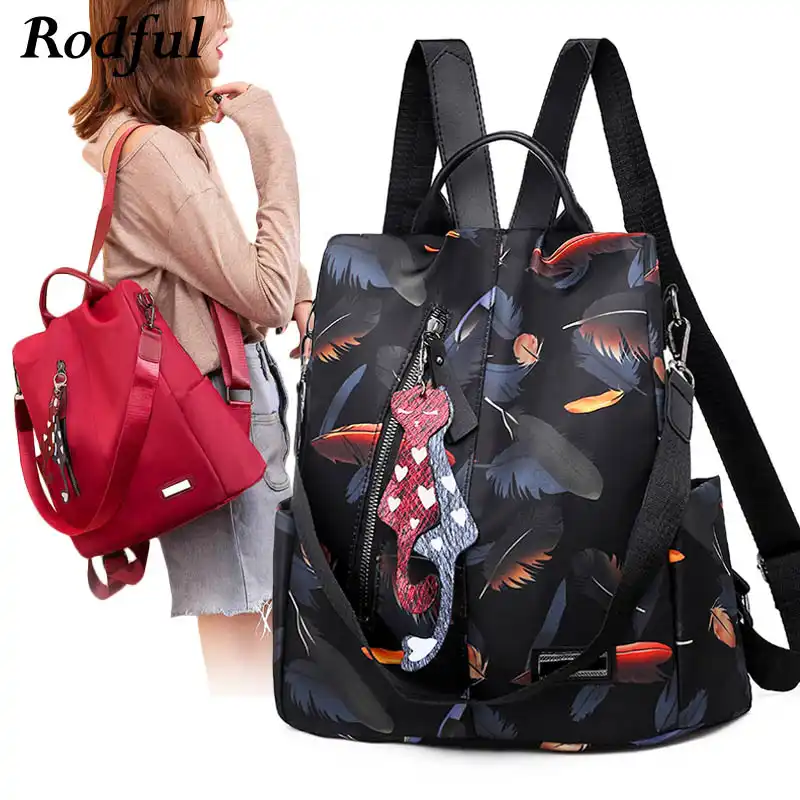 mochila oxford mujer