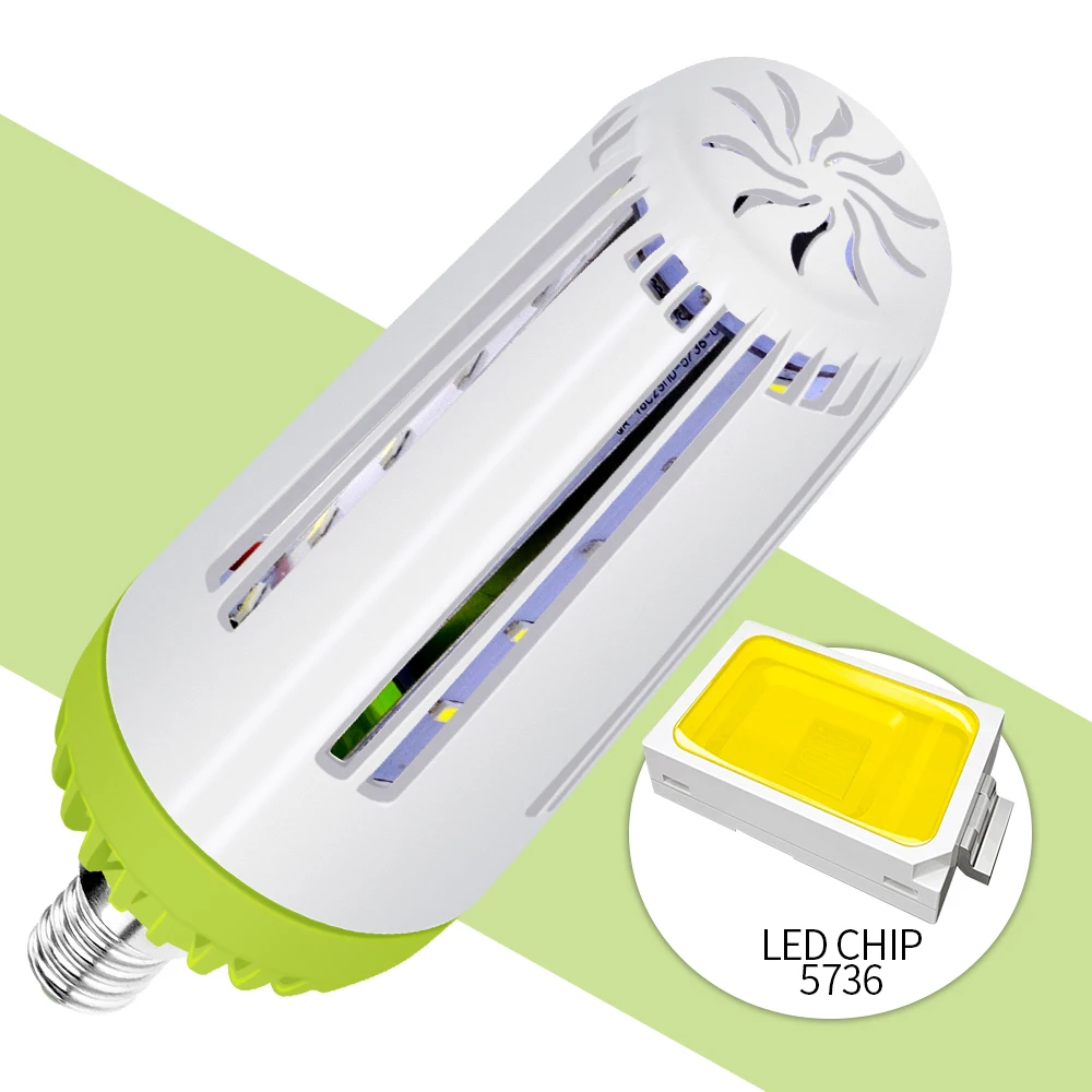 Светодиодные лампы E27 Светодиодная лампа E14 Bombillas 220 V SMD 5736 Ampul Led 110 без Мерцающая 10 W
