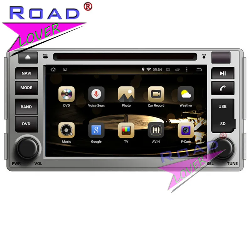 Perfect Roadlover Android 8.0 Car DVD Player For Hyundai Santa Fe 2006 2007 2008 2009 2010 2011 2012 Stereo GPS Navigation Automagnitol 1