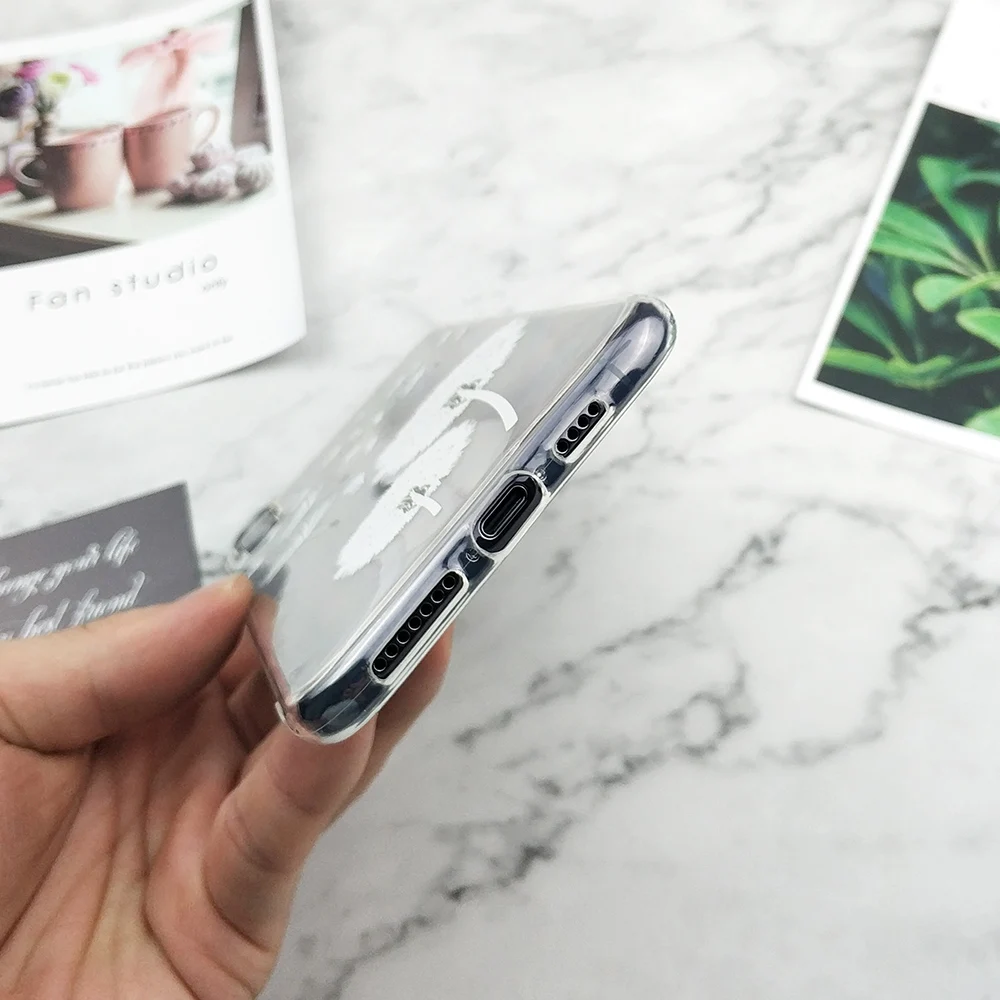Cases For Huawei P30 Pro Lite Transparent Colorful Patterned Soft Phone Cases Cover For Huawei P30PRO P30Lite