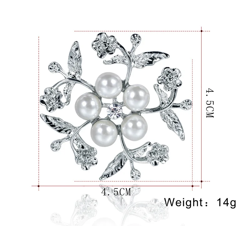 Маленькие размеры, Классический круглый дизайн, стразы, искусственный жемчуг, цветок, пятиконечные Броши звезды для женщин, булавка, ювелирные изделия, аксессуары