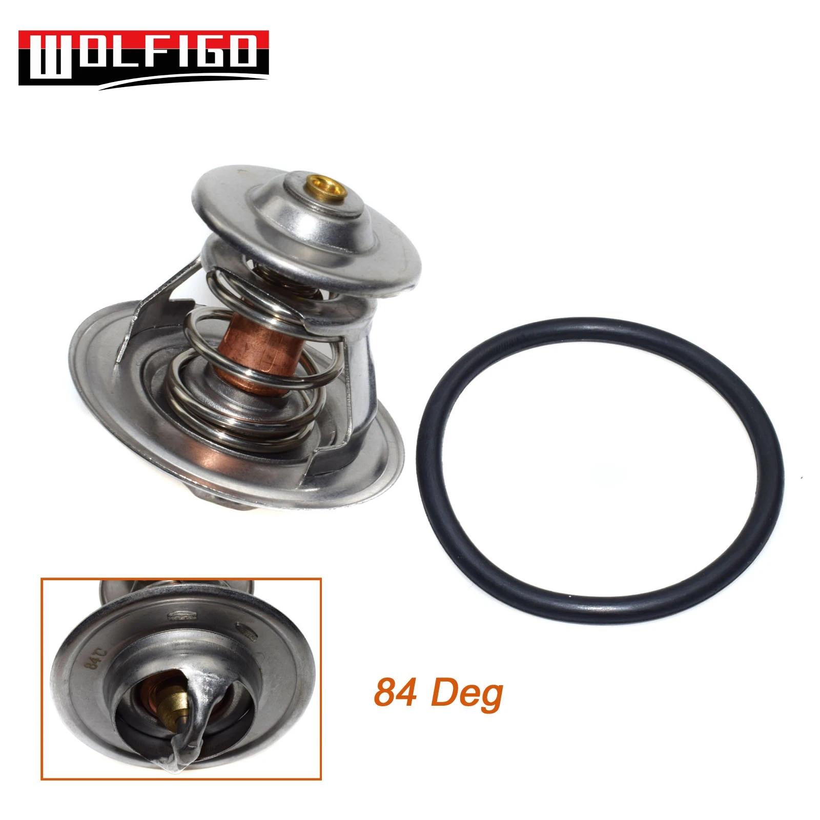 WOLFIGO новый термостат охлаждающей жидкости двигателя для SEAT CORDOBA IBIZA II VW GOLF J ETTA POLO