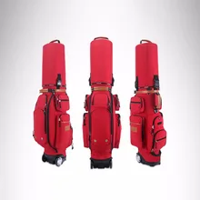 New Golf Aviation Bag portable Golf package Golf Travel Bag Pu Cover Thicken Air Bag With Wheels New Golf Aviation Bag portable Golf package Golf Travel Bag Pu Cover Thicken Air Bag With Wheels