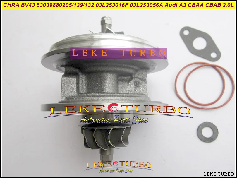 Turbo Cartridge CHRA BV43 53039880205 53039880139 53039880132 03L253056A 03L253019J 03L253019T 03L253016F For Audi A3 CBAA CBAB (3)