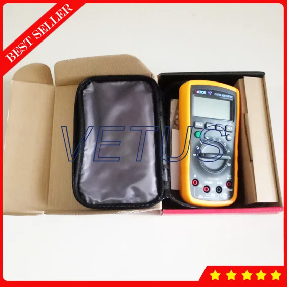 

VICTOR 17 True RMS Digital DMM Multitester with LCD Display High Quality Avometer Multi Meter Test
