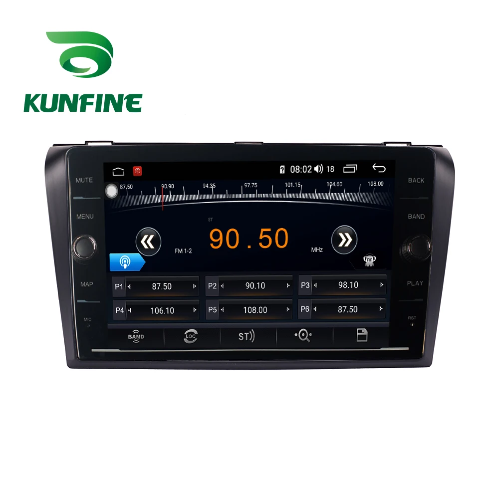 Excellent Octa Core 4GB RAM 64GB ROM Android 8.1 Car DVD GPS Player Deckless Car Stereo For Mazda 3 2006-2013 Radio Headunit 4