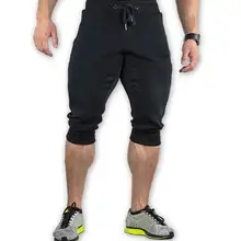 Модные мужские шорты для фитнеса с кулиской для бодибилдинга мужские хлопковые повседневные летние брюки m-xxl
