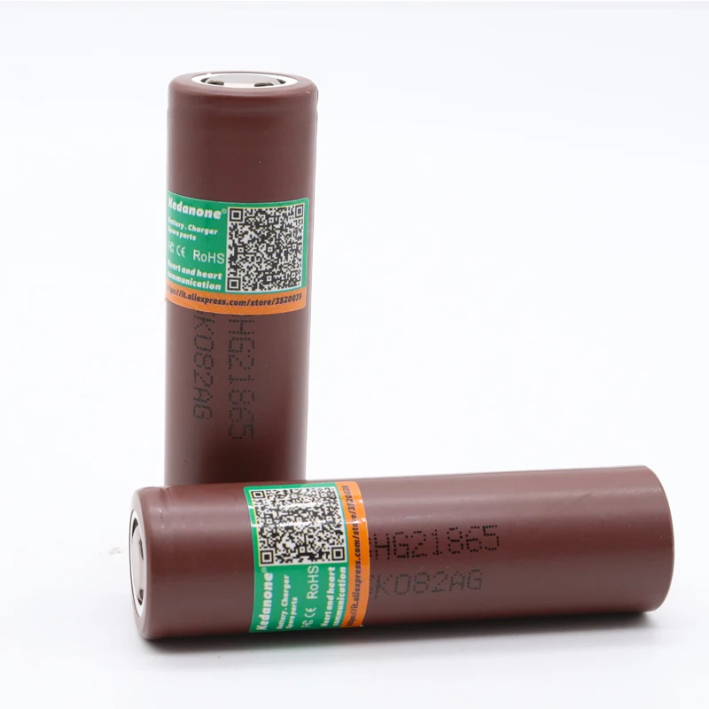100% новый для HG2 18650 3000 mah заряжаемая электронная Сигарета Аккумулятора высокий