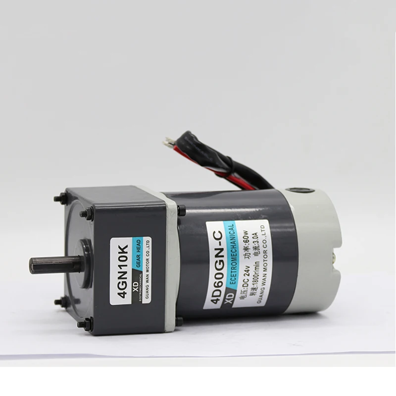 New 12V/24V DC 90W Gear Motor Miniature High Torque Motor Slow Speed Small Motor Easy Gear Motor New 12V/24V DC 90W Gear Motor Miniature High Torque Motor Slow Speed Small Motor Easy Gear Motor