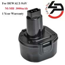 9.6 В 3.0Ah NI-MH замена мощный инструмент батареи для Dewalt Сверла: DE9036, DE9062, DW050, DC855KA, DW955K, DE9061, DC750KA, DW902,