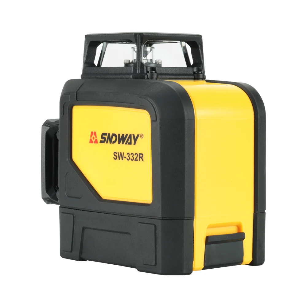 Sndway 8 lines 2D Laser Level Self-Leveling 360 Horizontal And Vertical Cross Powerful Red Laser Beam Line leveler SW-332R