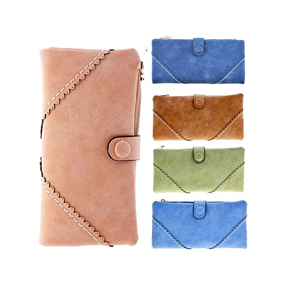 

Ladies Leather Wallet Ladies Fashion Bag Wallet Multifunctional Package 40#