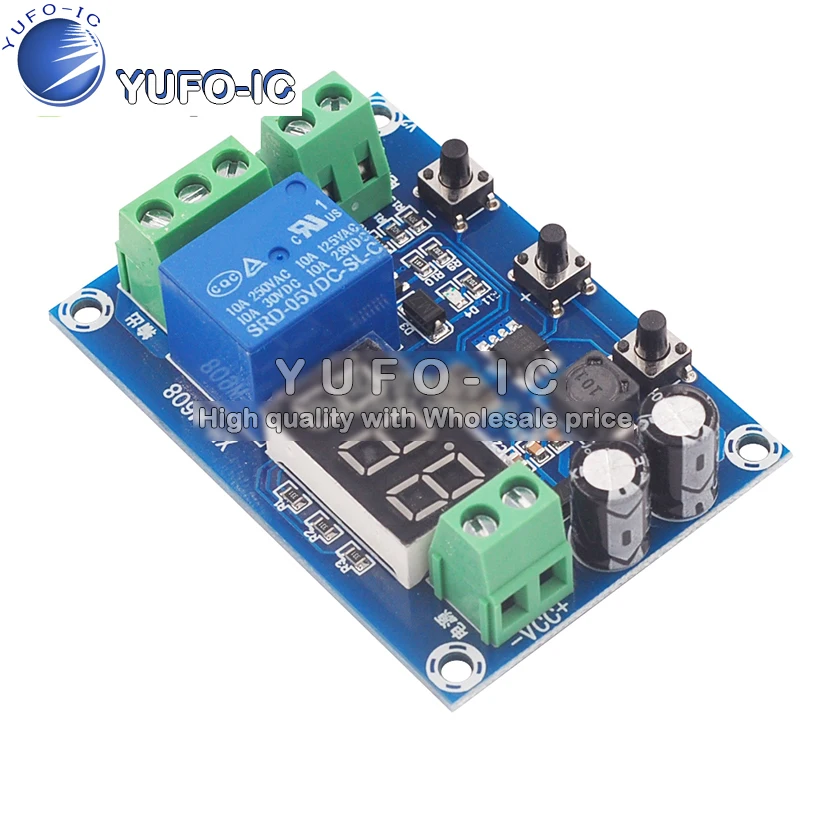 M608 Battery Charge and Discharge Module Integrated Voltmeter Undervoltage Overvoltage Protection Timing | Электронные