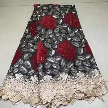 

newcoming african velvet lace fabric good quality african net velvet lace fabric for party or wedding dress NLYJUL036