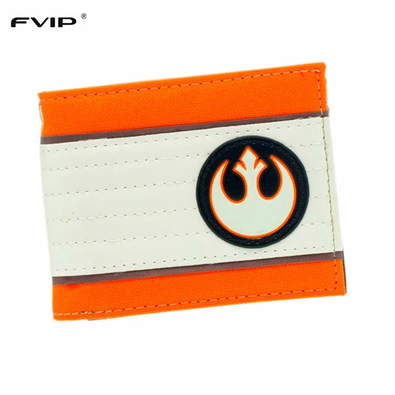 

Star Wars High Quality PU Leathe With Card Holder Men Purse Mandalorian /Rebel Alliance/Galactic Empire Wallet Dollar Price