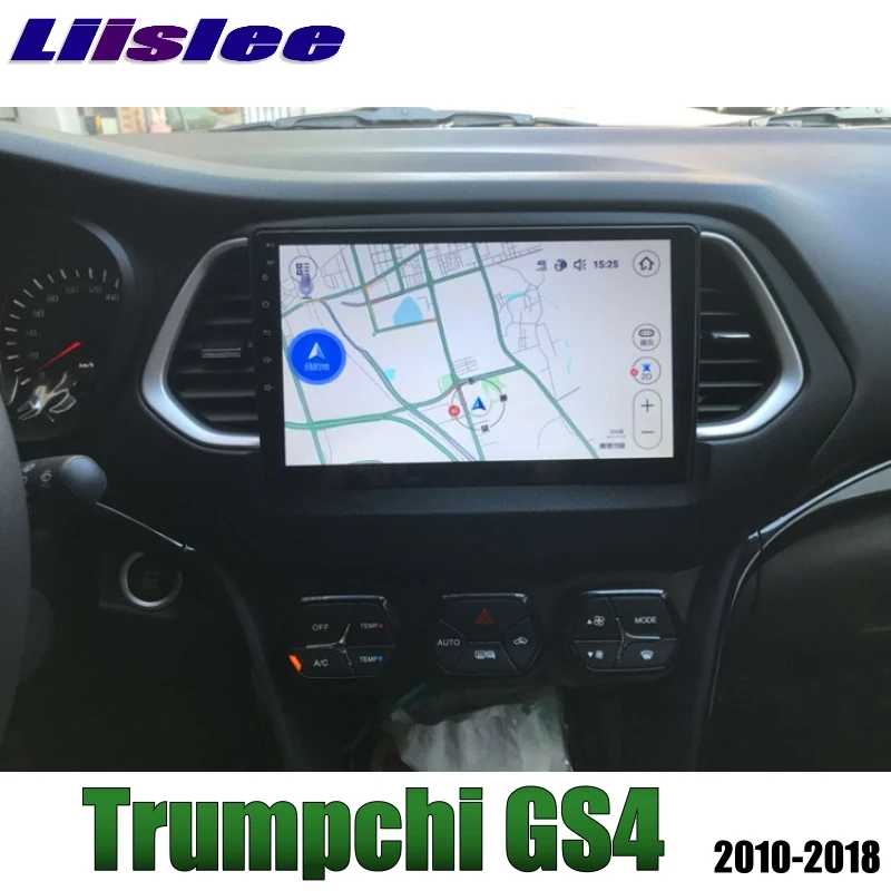 Top For Trumpchi GS4 2010~2017 LiisLee Car Multimedia CarPlay Adapter GPS Audio Hi-Fi Radio Stereo Original Style Navigation NAVI 3