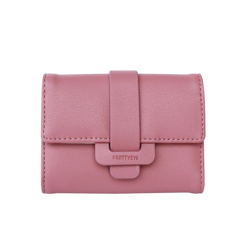 

New Fashion Multi Card Bit Business Card Slots Holder Credit Card Cover Women 6 Colors Card & ID Short Walet Money Bag Carteira