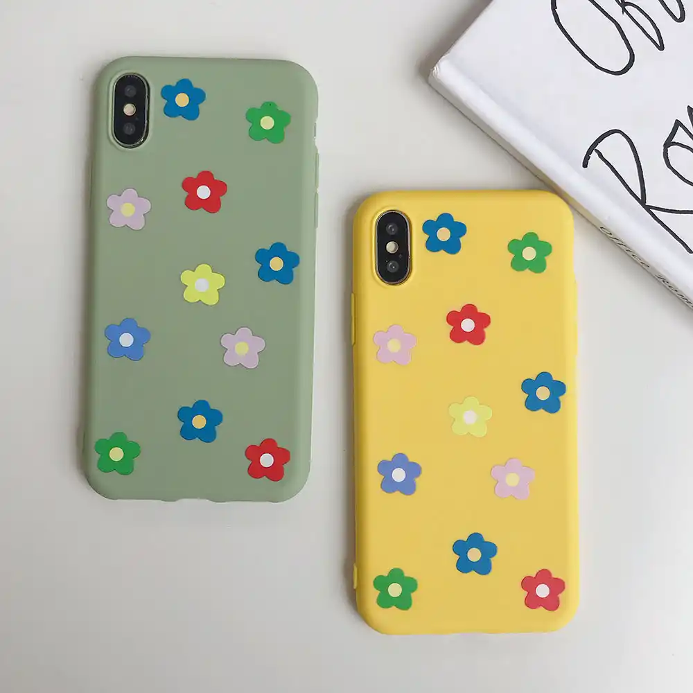 KISSCASE милые цветочные чехлы для телефонов iPhone 7 8 6S 6 Plus 5S SE Прекрасный чехол XR XS MAX X