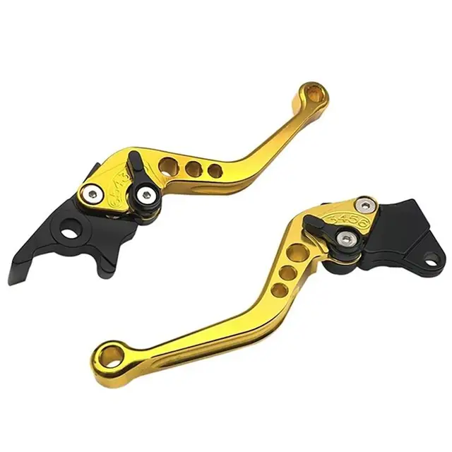 2 Pcs/Set High Quality Alloy Motorcycle Brake Handle Car Brake Handles Clutch Lever Fit For