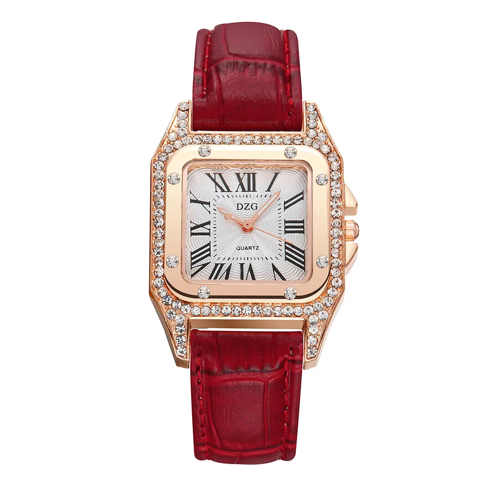 Новые модные часы женские модные квадратные маленькие кварцевые наручные часы с циферблатом элегантные женские повседневные деловые часы Reloj 233