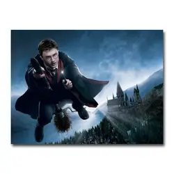 Художественный шелк или холст печать Гарри Поттер фильм плакат 13x18 24x32 дюймов для украшения комнаты-005