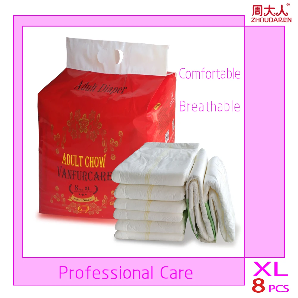 ultra thick adult disposable diaper Vanfurcare diaper for