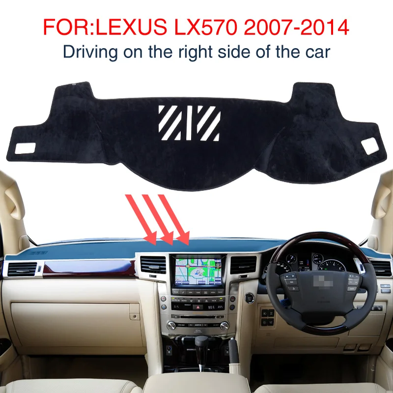 Buy Dash Mat For LEXUS LX570 2007 2014 Dashmat Black