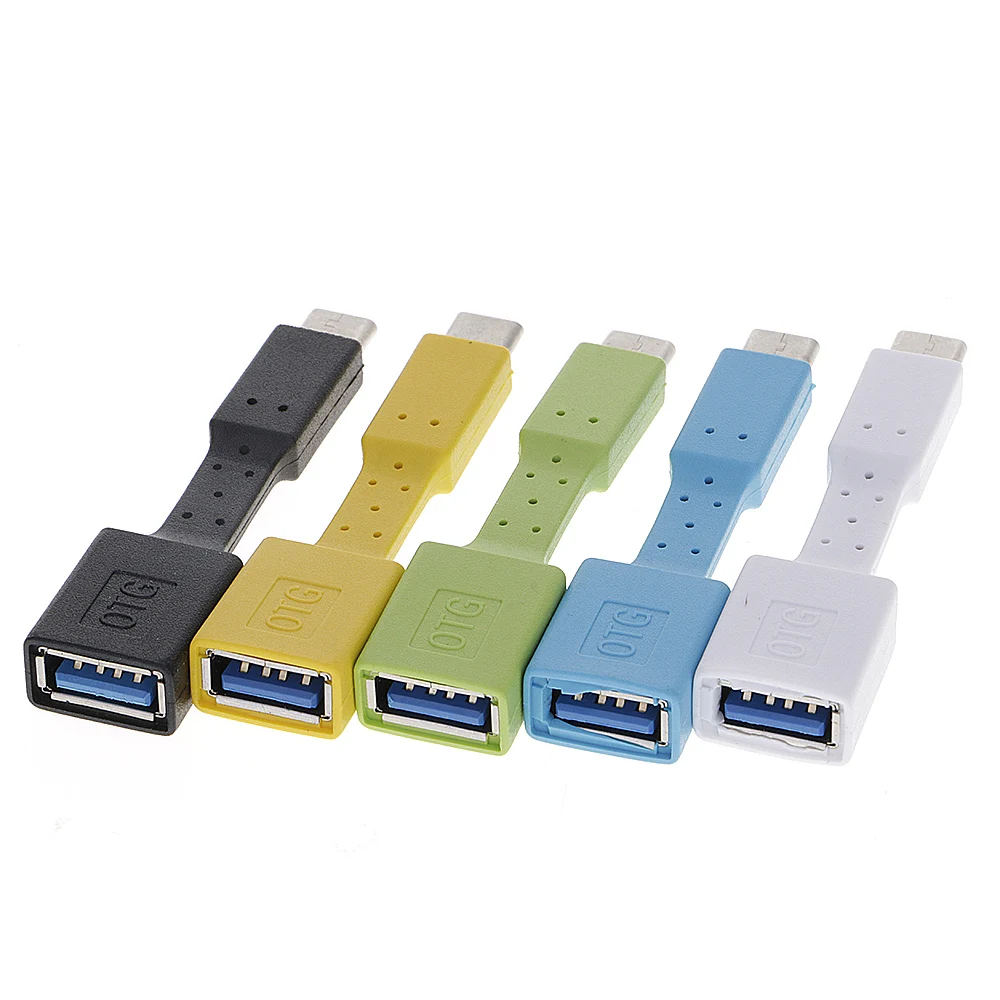 

Type C to Type A OTG Adapter Data Transfer Charger Cable Short For PDA Phone