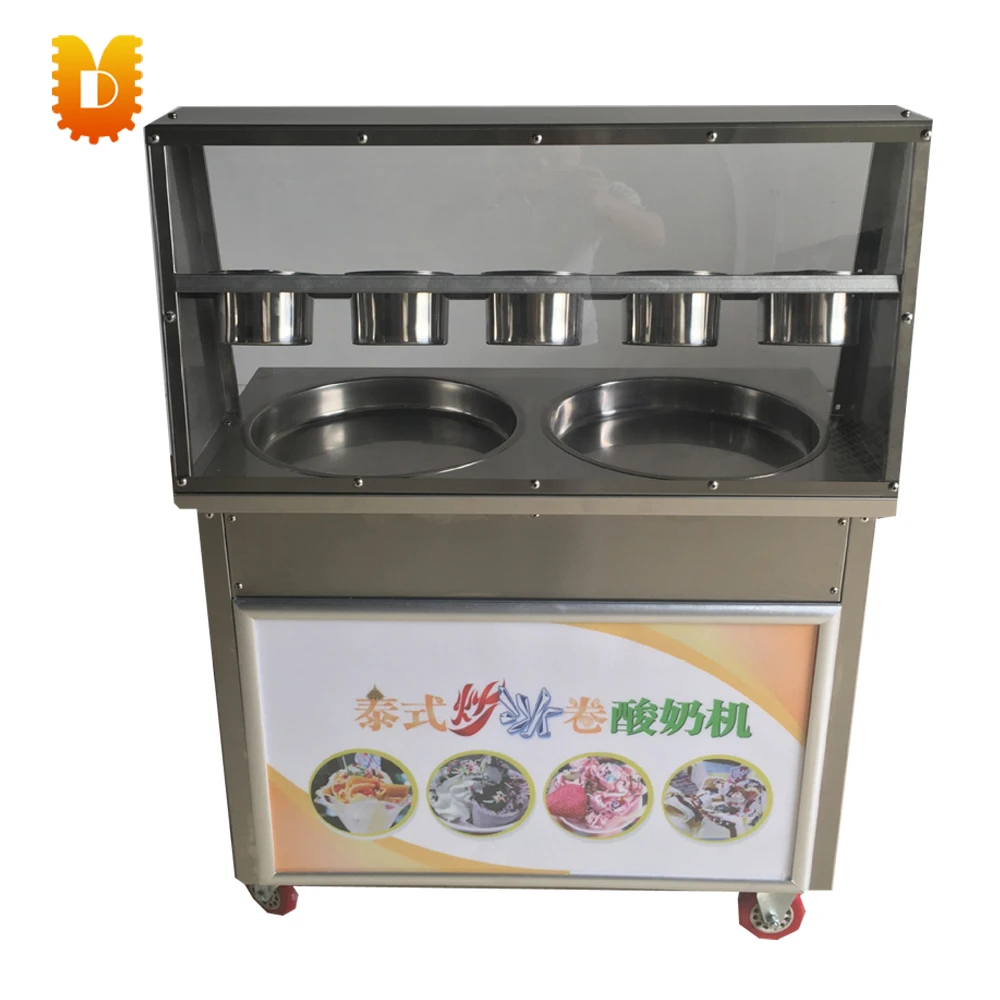 

ice cream roll making machine yogurt frying machine